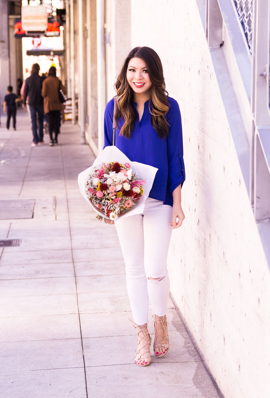 Gibson x Living In Yellow Collection, Erin Crossover Tunic, casual outfit ideas, spring style, petite fashion blog, Seattle blogger Just A Tina Bit