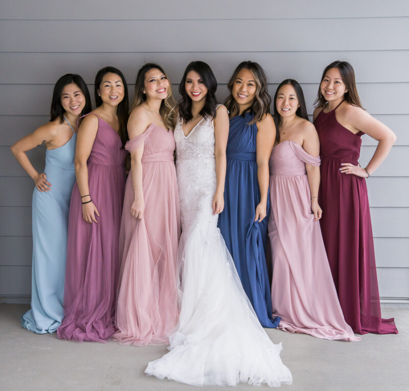 Shop Revelry bridesmaids dresses, online bridesmaids dresses, at home try on session bridesmaids dresses, different bridesmaids dress colors and styles, Revelry review