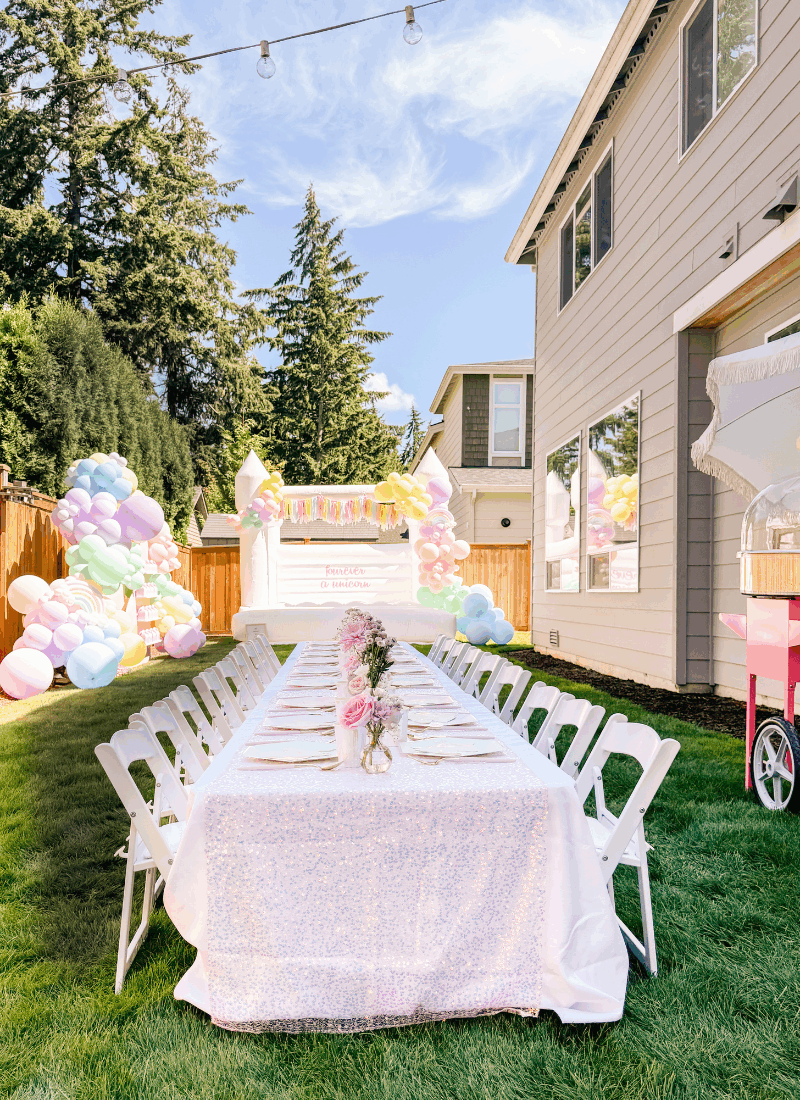Olivia’s 4th Magical Unicorn Birthday Party